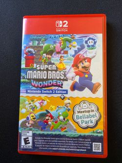 Super Mario Bros Wonder - Nintendo Switch 2 - Like New