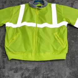 Port Authority Jacket • Port Pocket • Front Zippered Closure • 2-Front Zippered Pockets , 1-Zippered Inside Pocket • Warm Gray Fleece Inside Linning •