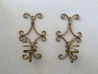 Metal Wall Sconces For Candles