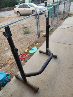 Bench and squat rack