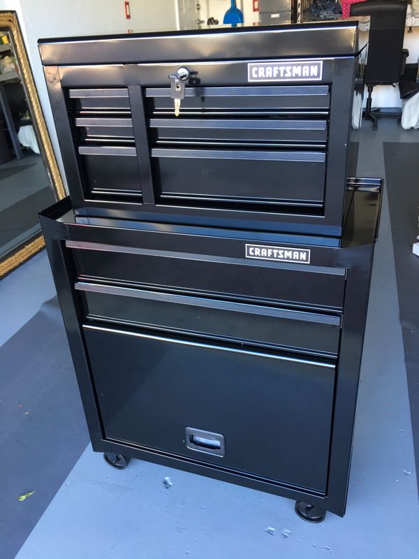 Tool box New CRAFTSMAN top toolbox and rolling tool cart