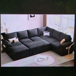 108 inch Sectional sofa - brand new