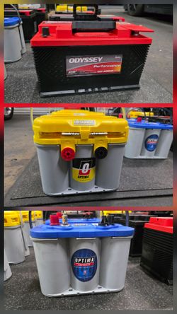 OPTIMA Batteries OPT8014-045 8014-045 D34/78 YellowTop Dual Purpose car truck Battery. Bateria Para Carro Camioneta

PRICE IS FIRM. Optima yellow top 