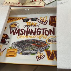 Washington Commanders Serving Tray