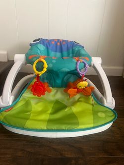 Fisher-Price Sit-Me-Up Floor Seat-Froggy