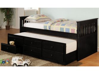 Double Twin Beds With Drawers