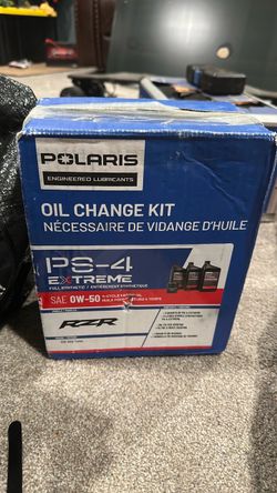 Polaris oil change kit
