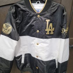 Men's x Ty Mopkins Dodger Black Gold Jacket 