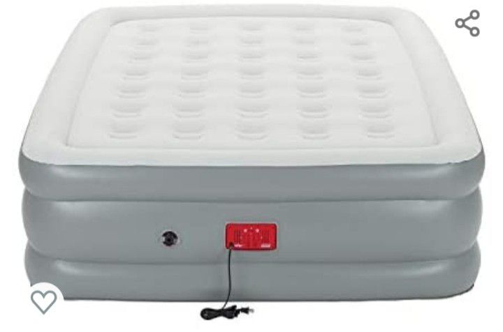 Coleman Air Mattress with Built-in Pump | SupportRest Elite Double-High Inflatable Air Bed, Queen
