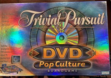 Trivial Pursuit DVD Pop Culture Board Game 2003 Parker Brothers 
