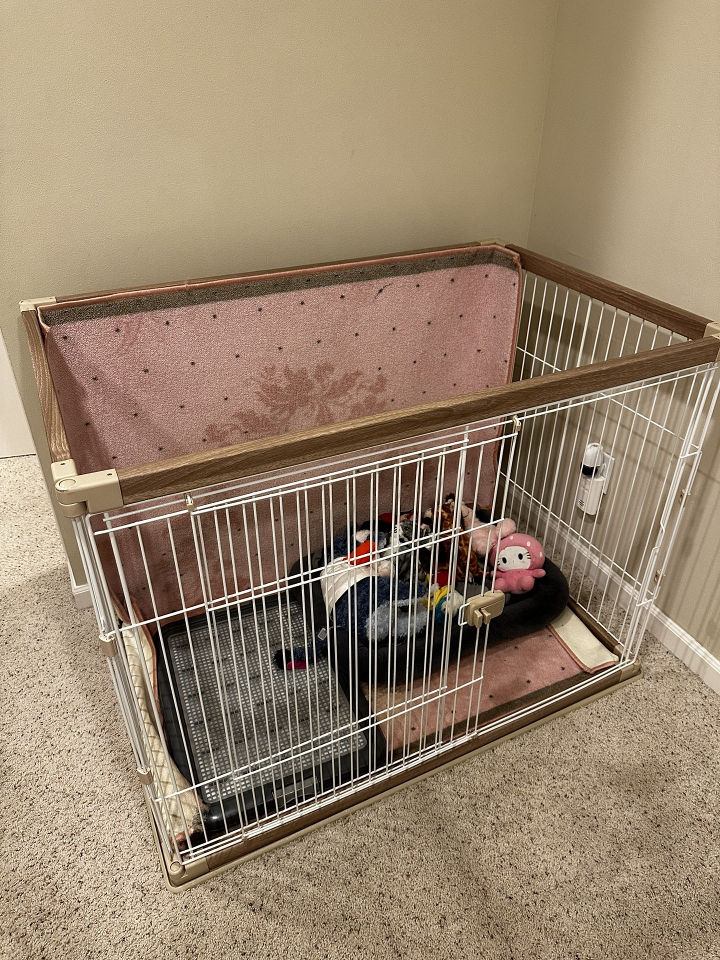IRIS USA 589735 OPP-1280 Wire Open Pet Pen, Large, White