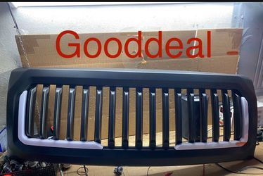  G83  Matt Front Bumper Grill Grills 09-14 Ford F-150 Excludes Raptor Led Bar Light 