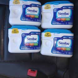 4 Brand New Unopened tubs Of Similac Advance