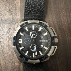 Diesel Overflow Chronograph (Model DZ4341) Black & Blue