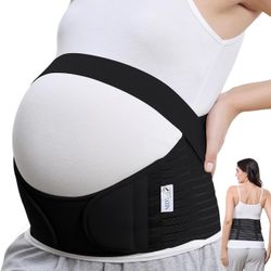 Brand New (Size: Small) NeoTech Care Maternity Pregnancy Support Maternity Belt, Waist/Back/Abdomen Band, Belly Brace (Black Color)