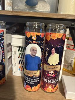 Dia De Los Muertos Candles