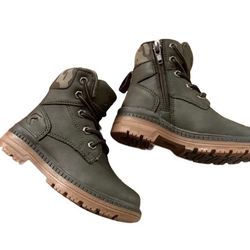 XRAY Footwear Leo Classic Lace Up Combat Leather Ankle-High Camo Army Military Boots