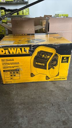 Dewalt heavy duty 200 psi quiet compressor
