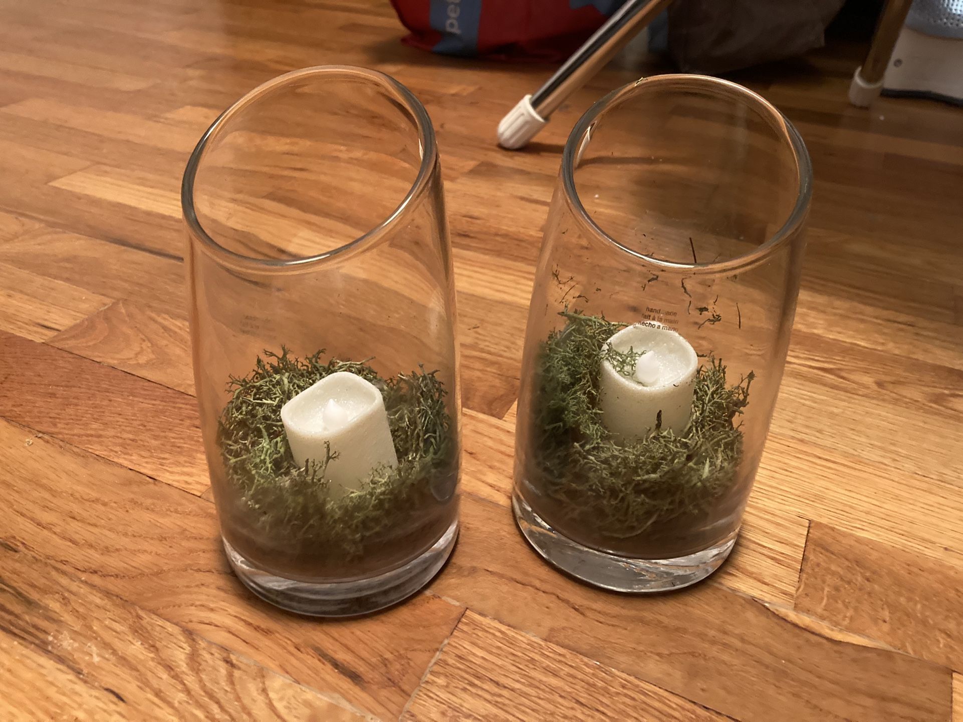Candle Holders With Battery Operated Candles