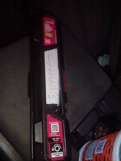 Husky Torque Wrench  1/4inch