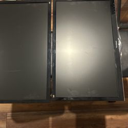 2 Pc View sonic Monitors 