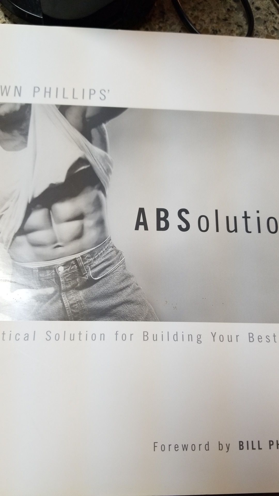 AB workout book by Shawn Phillips
