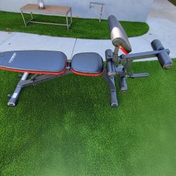 HARISON Weight Bench - Adjustable Workout Bench Press for Home Gym with Leg Extension and Preacher Pad