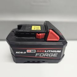 Milwaukee
M18 18V Lithium-Ion REDLITHIUM FORGE 6.0 Ah Battery Pack
