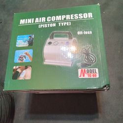Mini Air Compressor Usado Como Nuevo 