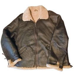 Premium Shearling Aviator Jacket – $150 (Cross Roads / Little Elm, TX)