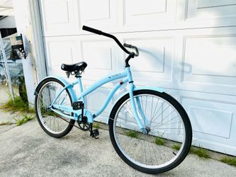 Beach cruiser powder, blue