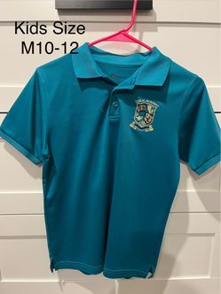 Doral Academy Kids Uniform Polo Shirt Size M10-12
