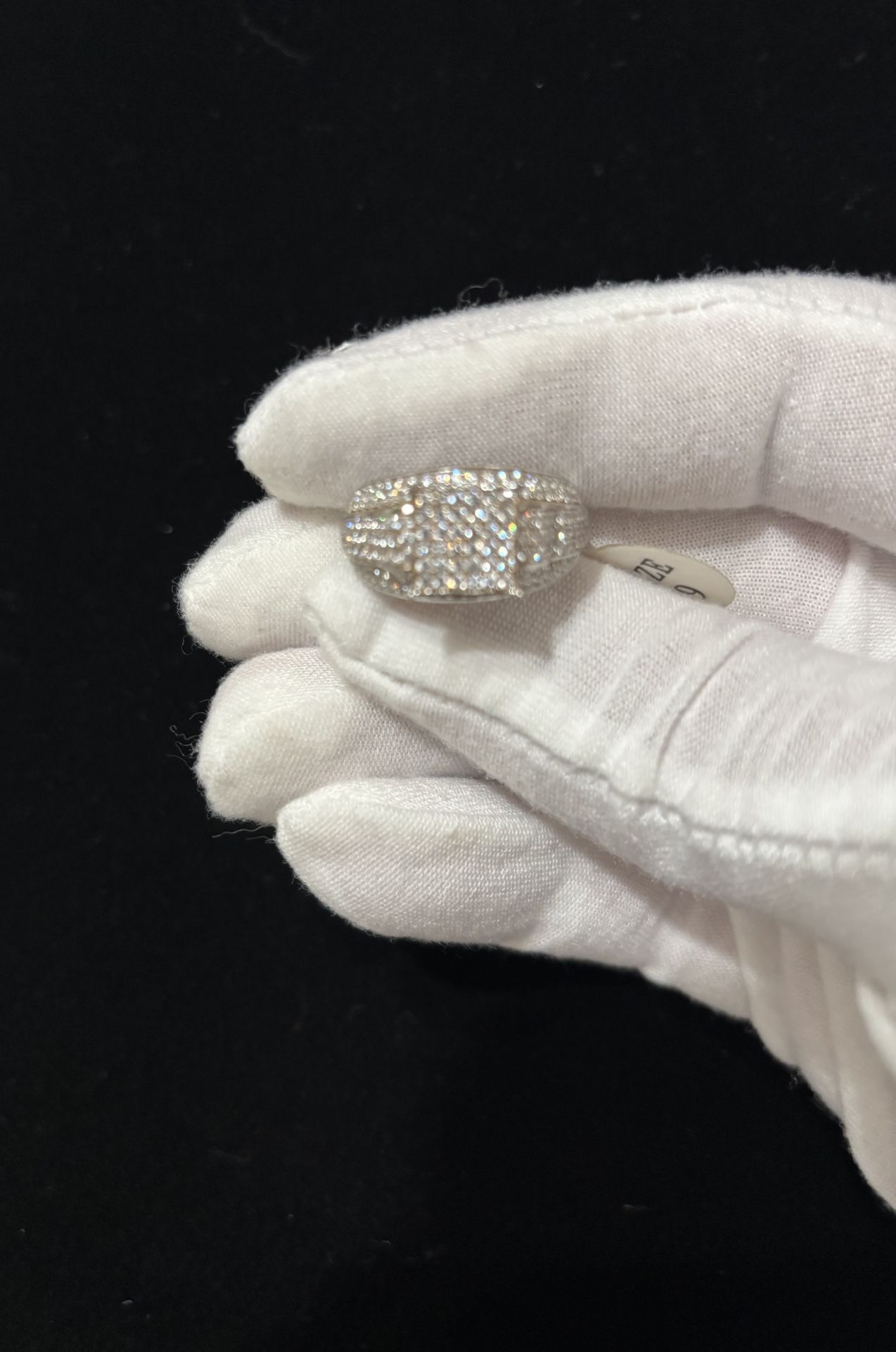 Mens 925 Sterling Silver Ring Size 9