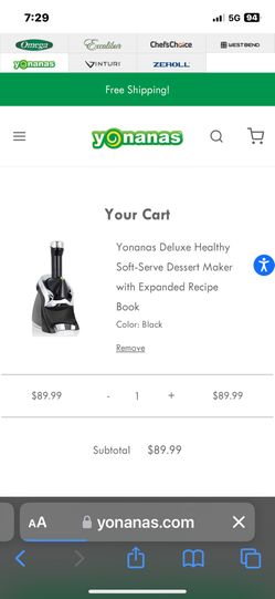 Yonanas Deluxe Dole Whip Edition