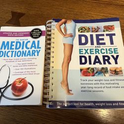 Diet And Exercise Diary & Medical Dictionary