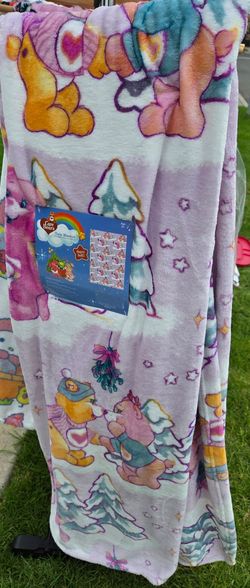 Care bears blanket