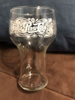 Set Of 3 Vintage Pepsi cola drinking glasses