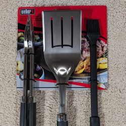 Weber Precision 3 Piece Grill Set