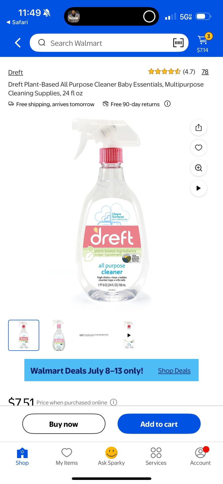 Dreft Multipurpose