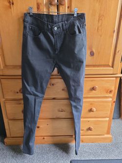 Dark Grey Slim Fit Jeans Mens 30x32