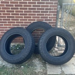 Three Mud Tires For trucks