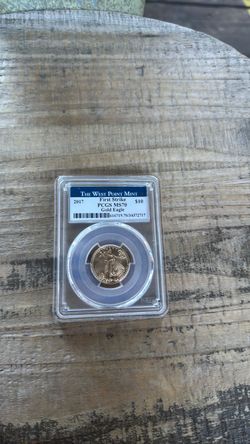 Gold Quarter Ounce Bullion Gold Eagle MS70 PCGS