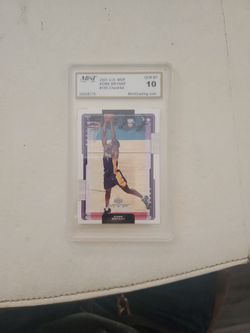 2001 Kobe Bryant 2001 MVP card #189