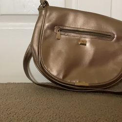 Woman, vintage bag