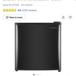 Mini fridge 1.7 cu. ft. 