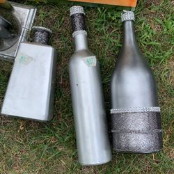Used Decoration Bottles    