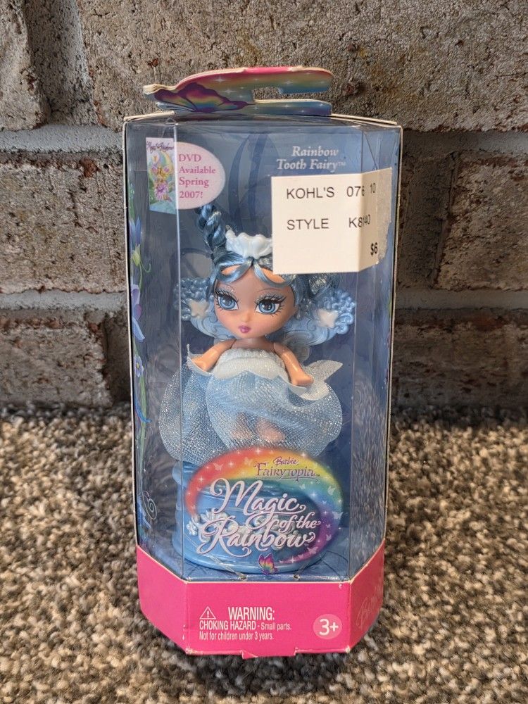 Barbie Fairytopia Magic of the Rainbow Tooth Fairy Doll