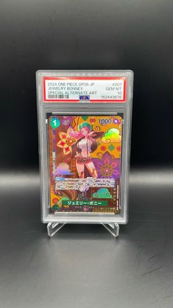 One Piece OP08 Jewelry Bonney Special Alternate Art Japanese PSA 10