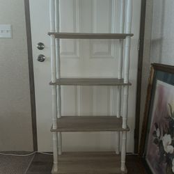 2 White Shelves 