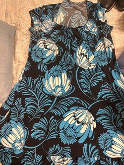 Floral Print Sleeveless Wrap Dress